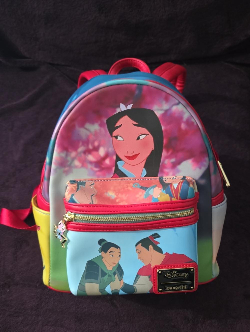 Disney Mulan Multicolor Mini Backpack